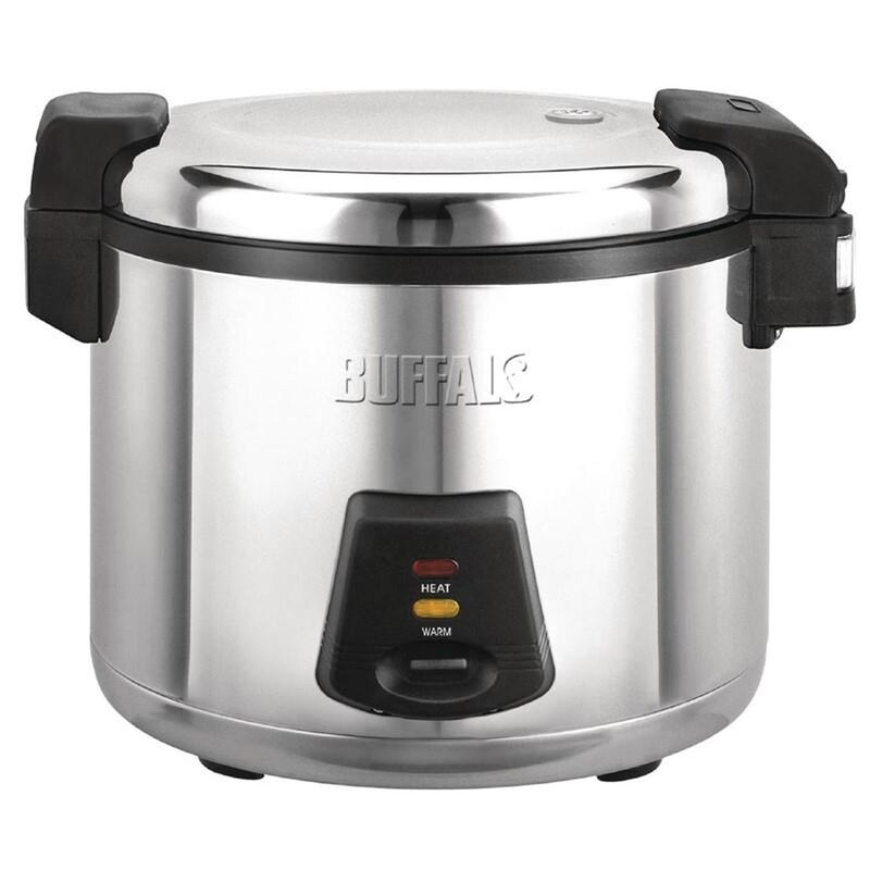 Buffalo Rice Cooker 6L - Stainless Steel - Easy to Clean