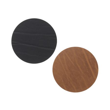 Lind DNA Buffalo Coasters Circle Double-Sided