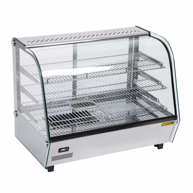 Buffalo 160L Warming Display Case
