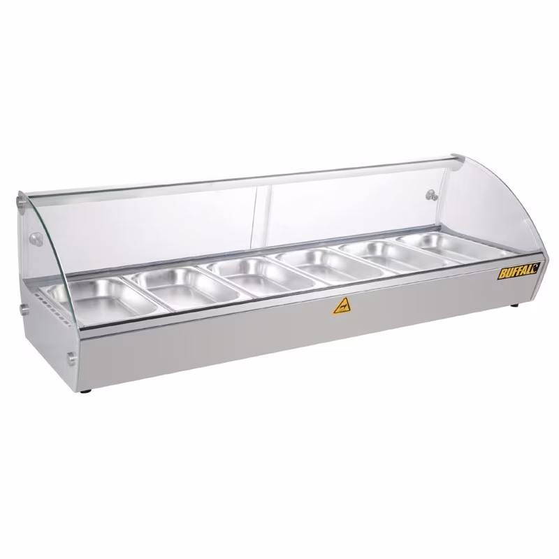 Buffalo 68L Warming Display Case