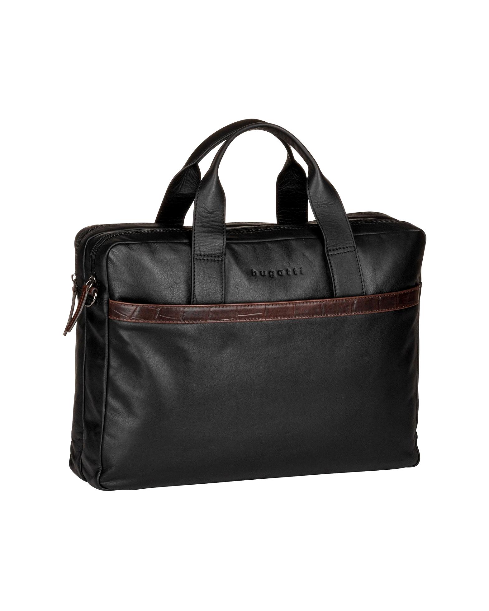 Bugatti laptop bag briefcase Corso DeLuxe 1659 Schwarz