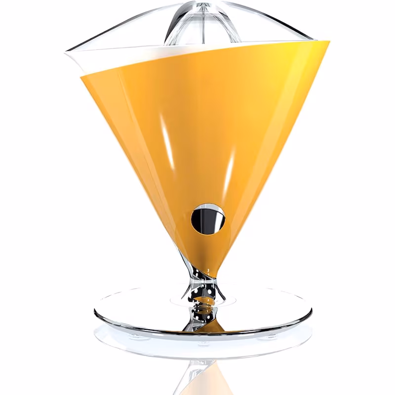 BUGATTI – Vita Yellow Citrus Juicer – Single-color surface – 0.6 l