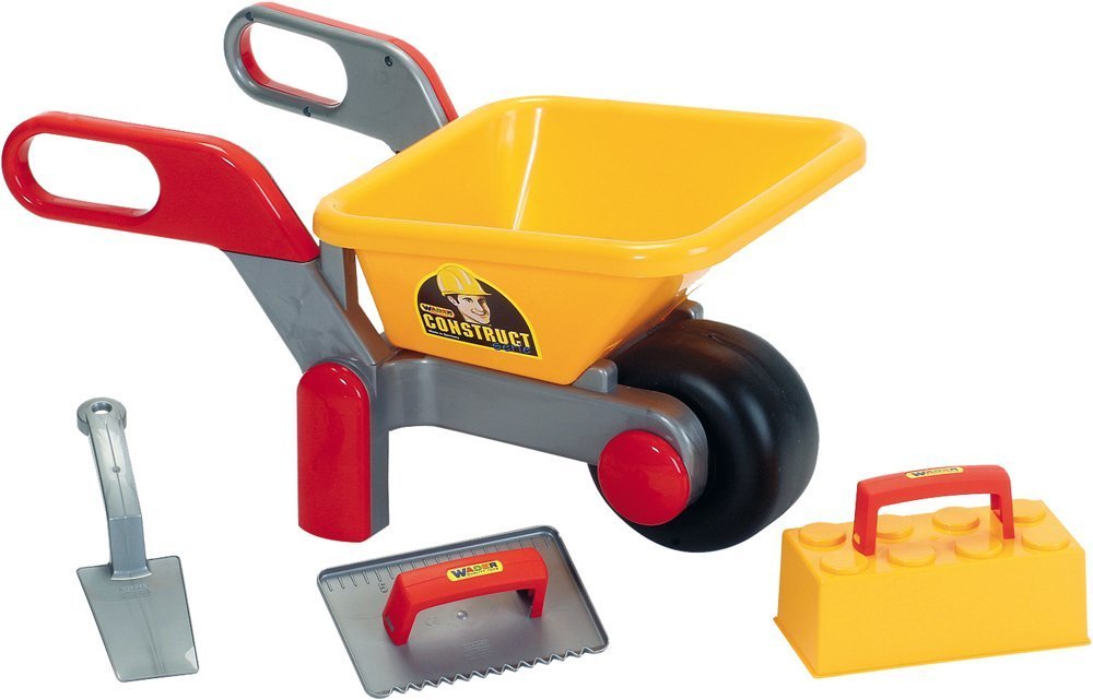 Wadder Builders Wheel Barrow With Tools
