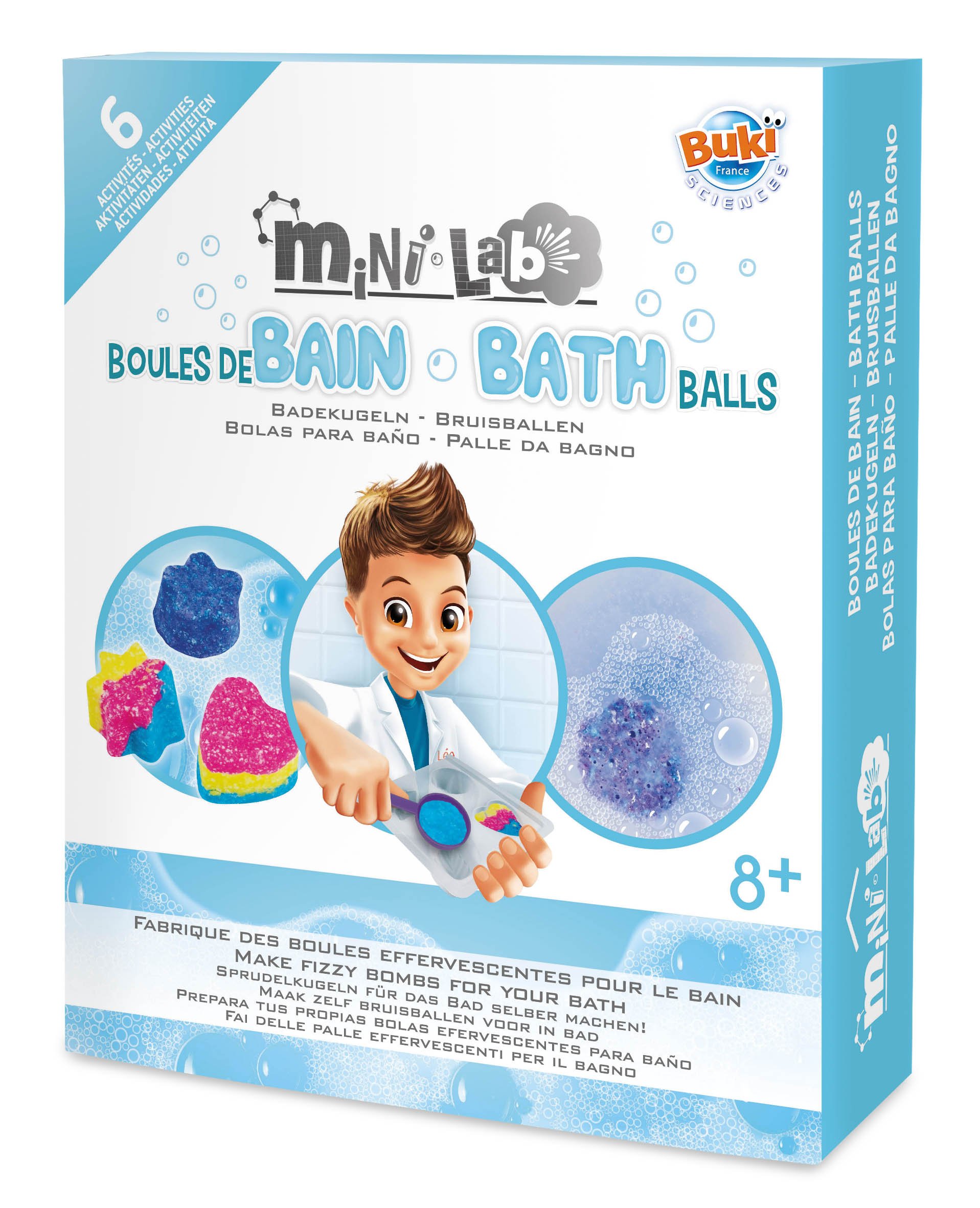 Buki France Mini Lab Bath Bombs