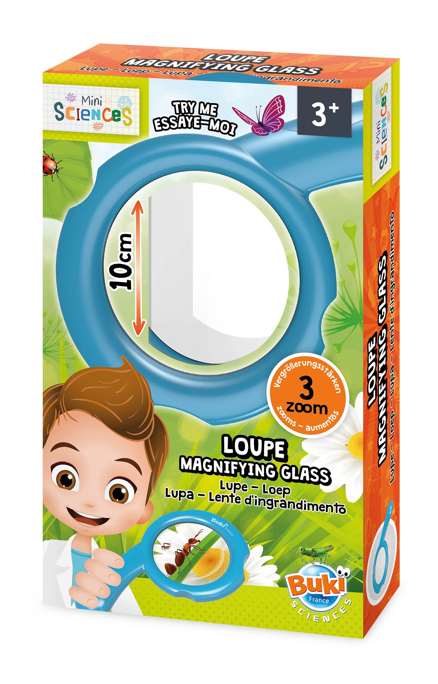 Buki France Mini Science Magnifying Glass