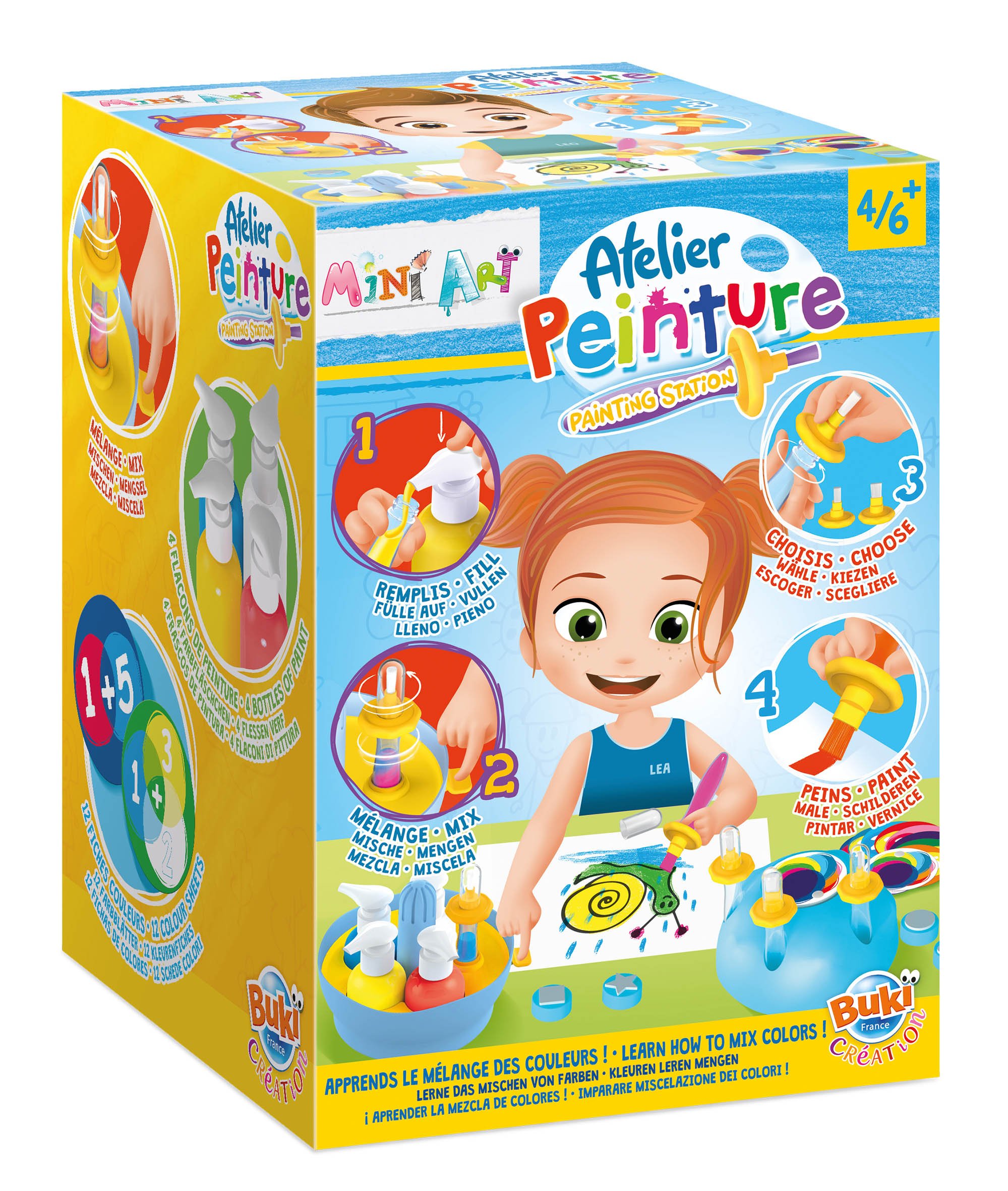 Buki France A Mini Art Painters Studio