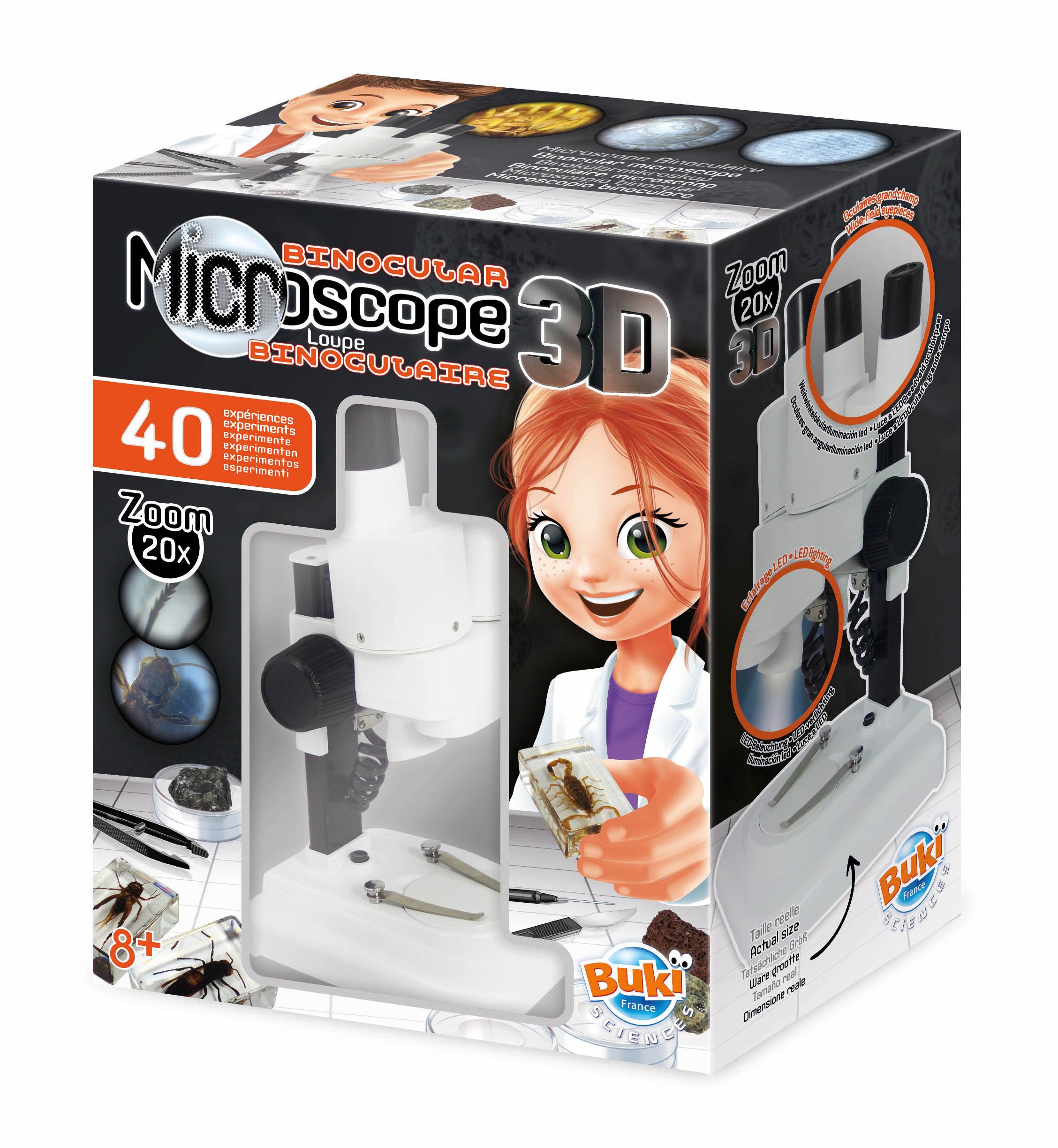 Buki France Mr Binocular Microscope