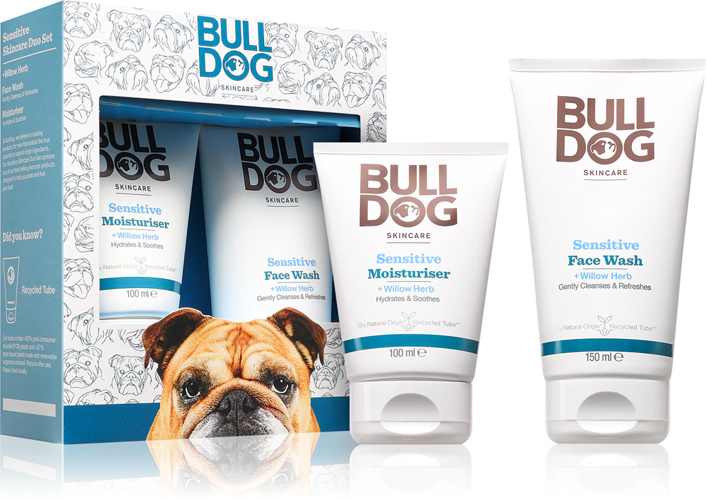 Bulldog Duo Set Gift Set for Sensitive Skin