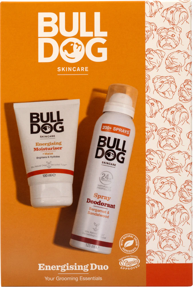 Bulldog Energizing Duo Gift Set (for Body and Face)
