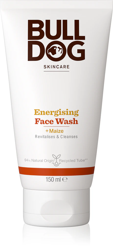 Bulldog Energizing Face Wash facial cleansing gel for men