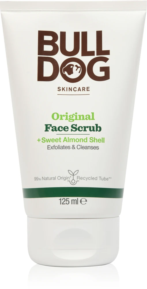 Bulldog Original Face Scrub cleansing skin peeling for men