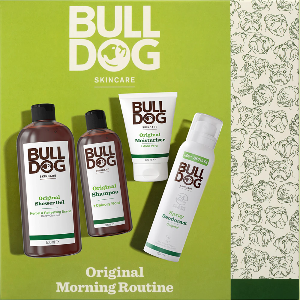 Bulldog Original Morning Routine Set (for body and face)