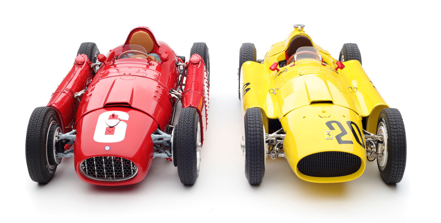CMC Bundle Ferrari D Yellow And Lancia D Red