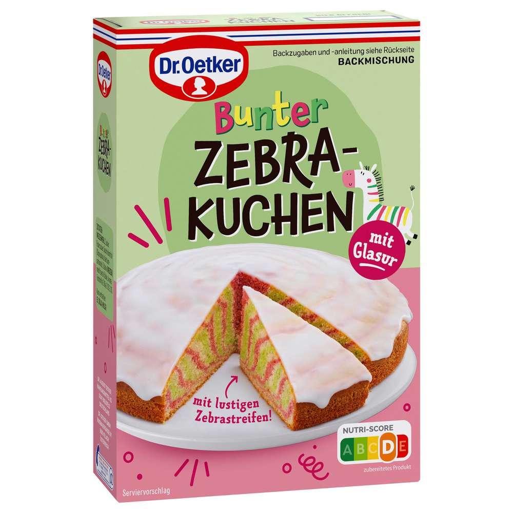 Dr. Oetker Colorful Zebra Cake