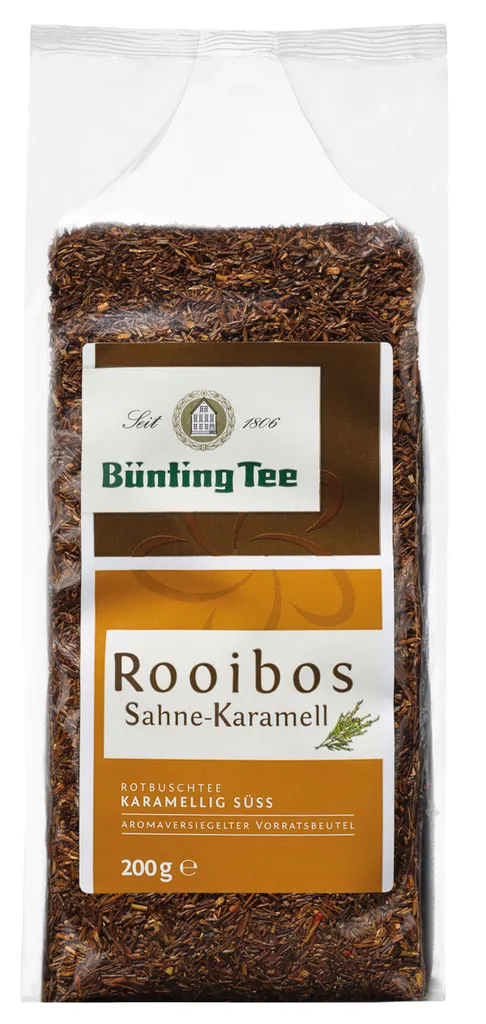 Bünting Tee Bünting Rooibos Cream Caramel Tea, 200g