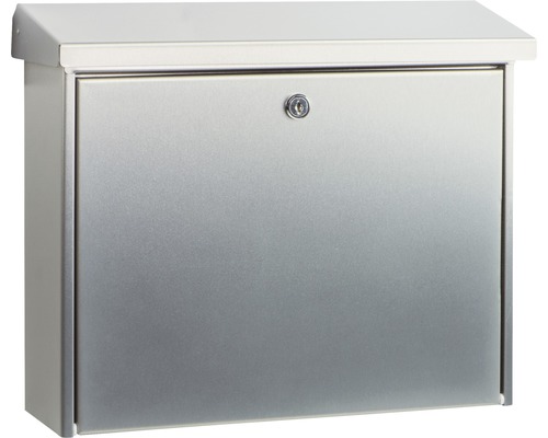 Burg Wächter Burgwachter letterbox stainless steel WxHxD 380/315/115 mm Castello 453 with flap