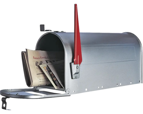 Burg Wächter US-style mailbox, aluminum, WxHxD 170/220/480 mm