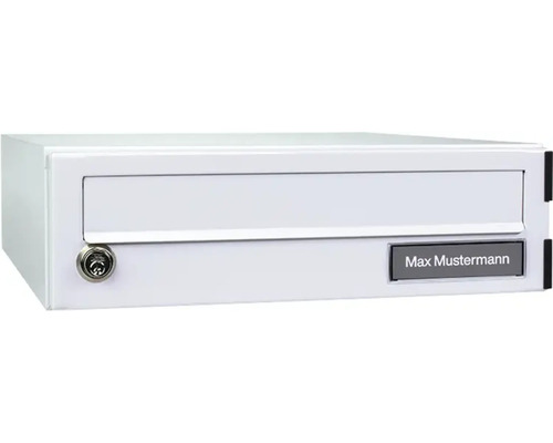Burg Wächter mailbox attachment eBoxx A 625 W white WxHxD 380/115/450 mm