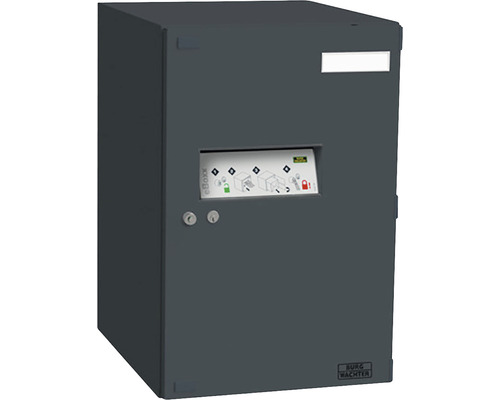 Burg Wächter parcel box eBoxx E 634 S ANT anthracite WxHxD 380/575/450 mm