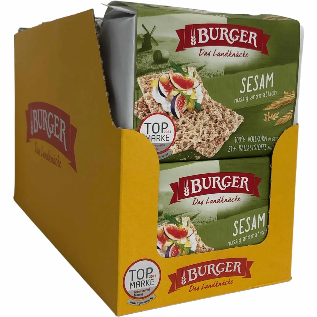 usy Burger the Landknäcke sesame nutty aromatic 12-pack (12x250g pack)