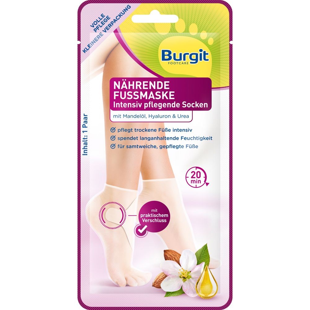Burgit Instant Foot Mask Disposable Socks 2 St
