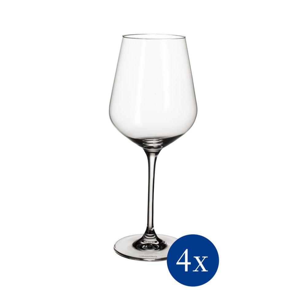 Villeroy und Boch Burgundy goblet, Set of 4pcs. 243mm La Divina Villeroy and Boch