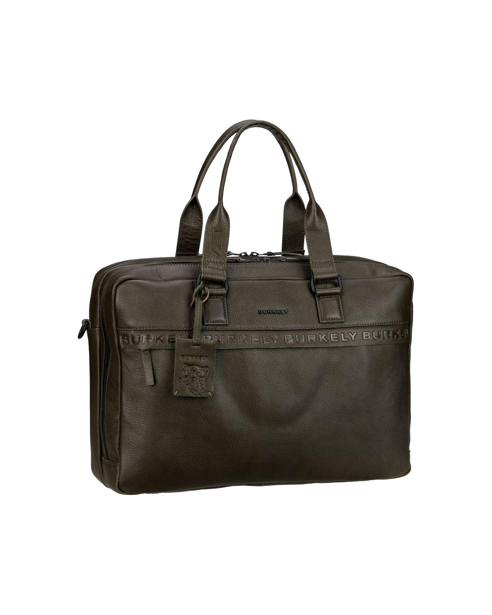 Burkely laptop bag briefcase Minimal Mason 1000801 Green