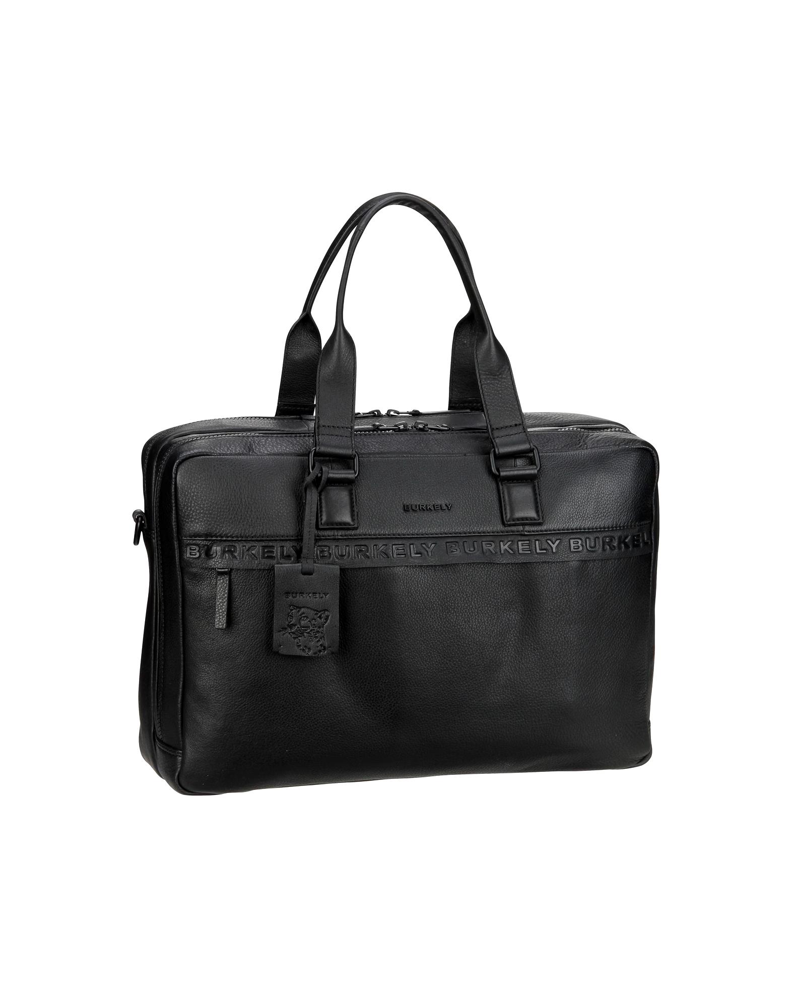 Burkely laptop bag briefcase Minimal Mason 1000801 Black
