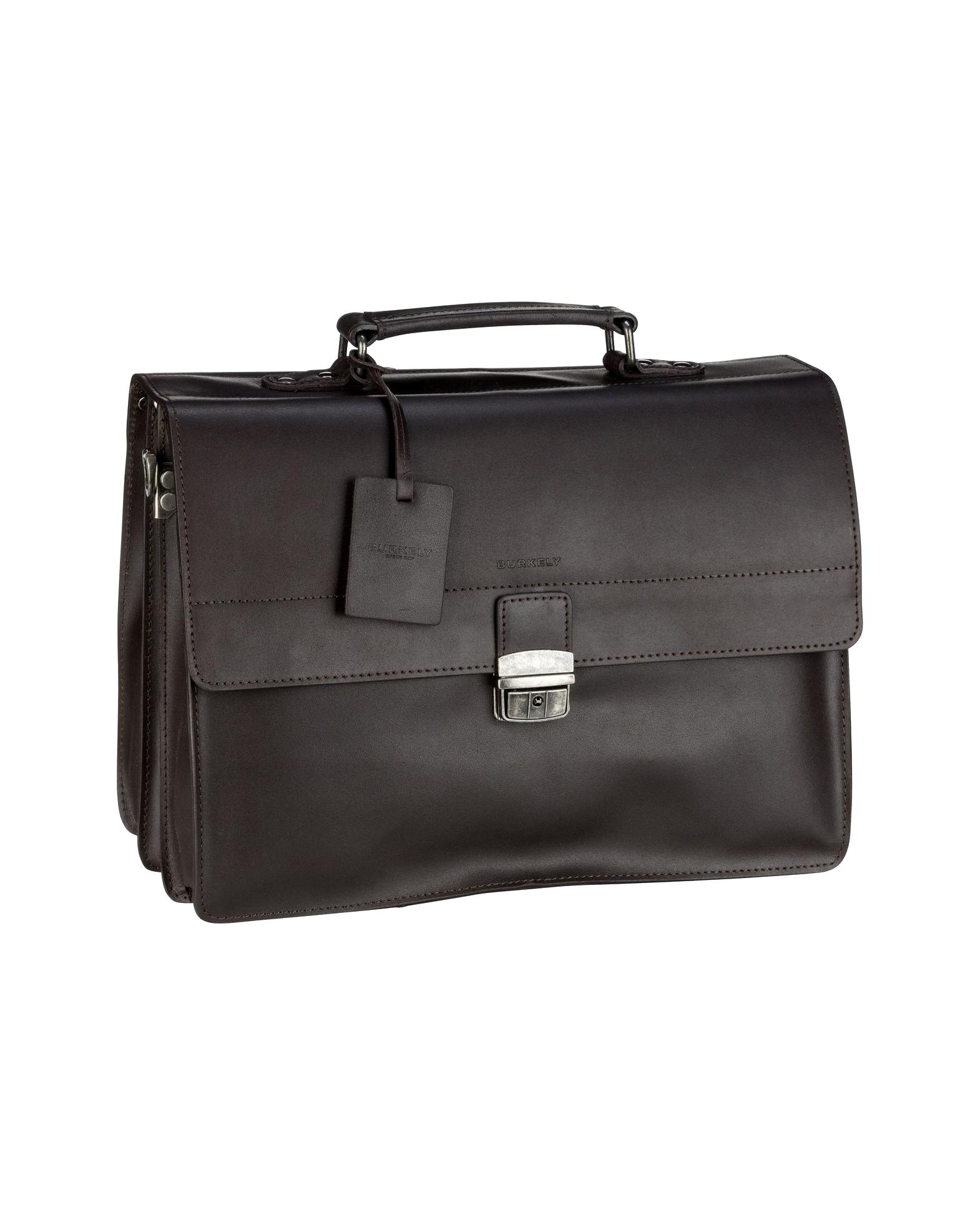 Burkely Laptop Bag Briefcase Vintage Dean Briefcase 6379 Dark Brown