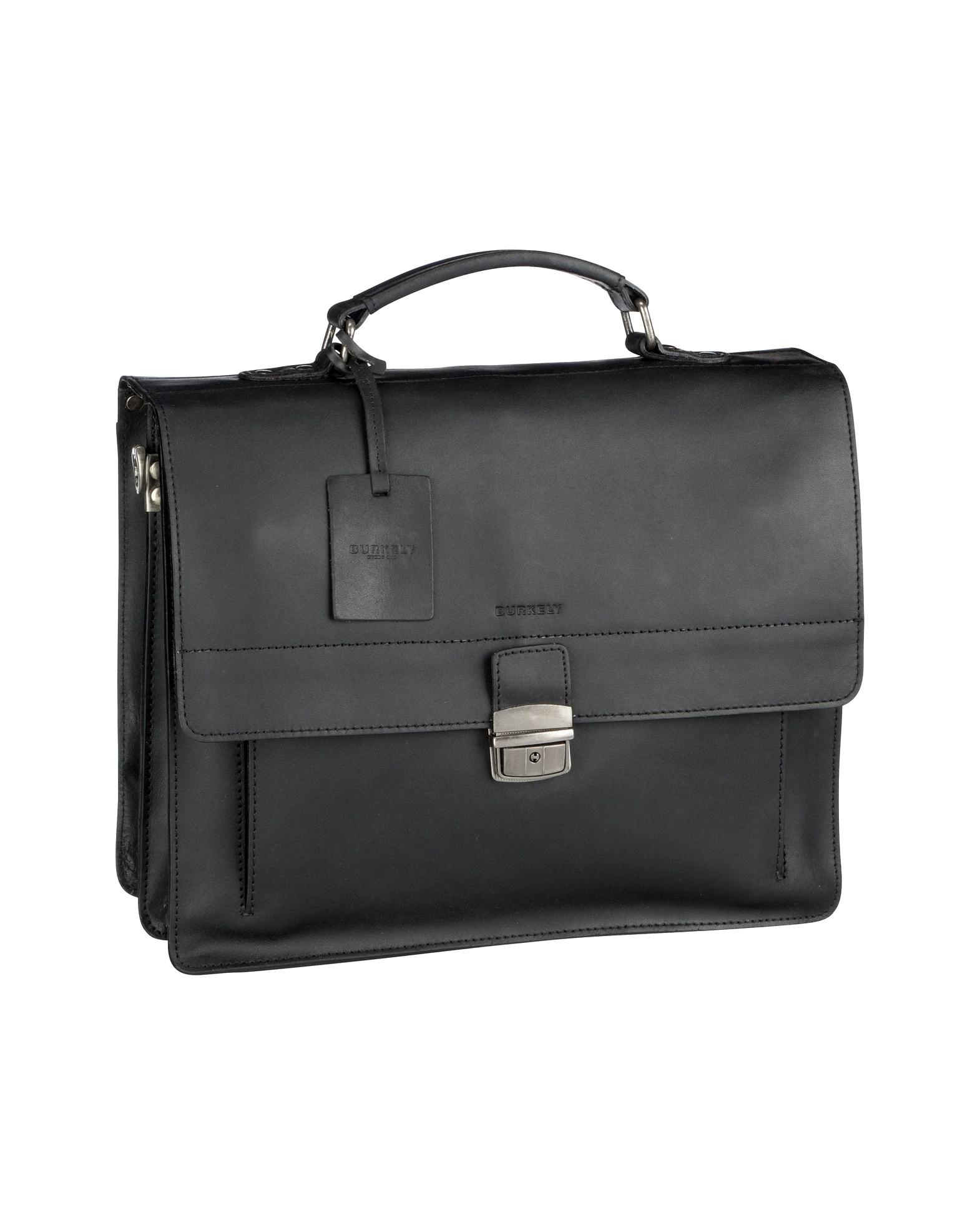 Burkely Laptop Bag Briefcase Vintage Scott Briefcase 6378 Black