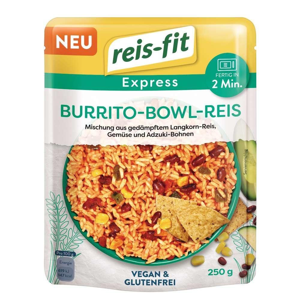 Reis-Fit Burrito bowl with rice