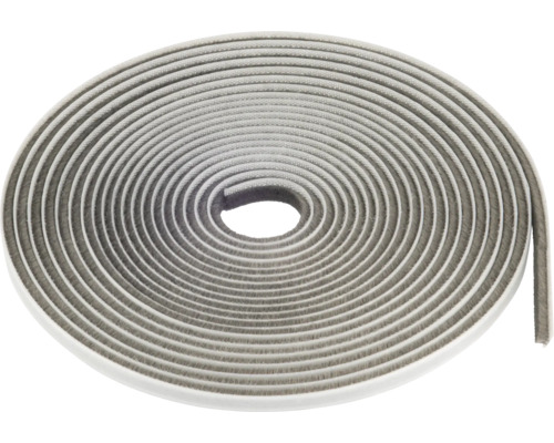 Fix-o-moll Brush seal adhesive gray 4x 7 mm x 6 m