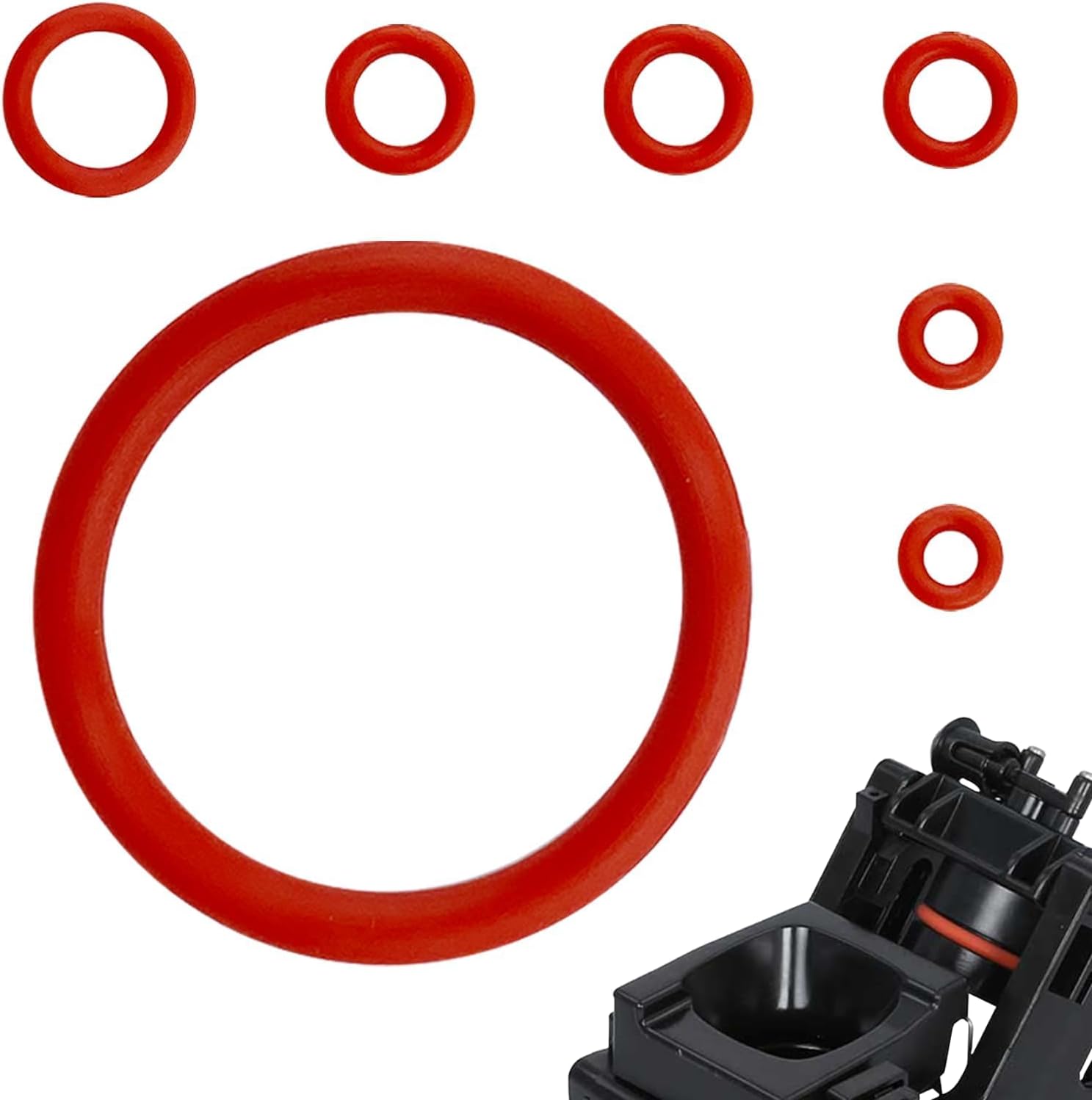 Devantia 7pcs O-Ring Seal Compatible with Philips Saeco Spidem Gaggia Coffee Machines Support Valve Brewing Group Outlet Valve. Brewing Unit Sealing Rings Compatible Coffee Machine