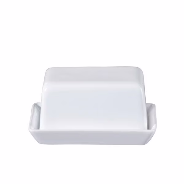 Butter dish Grande White (11x8.5cm) by Asa