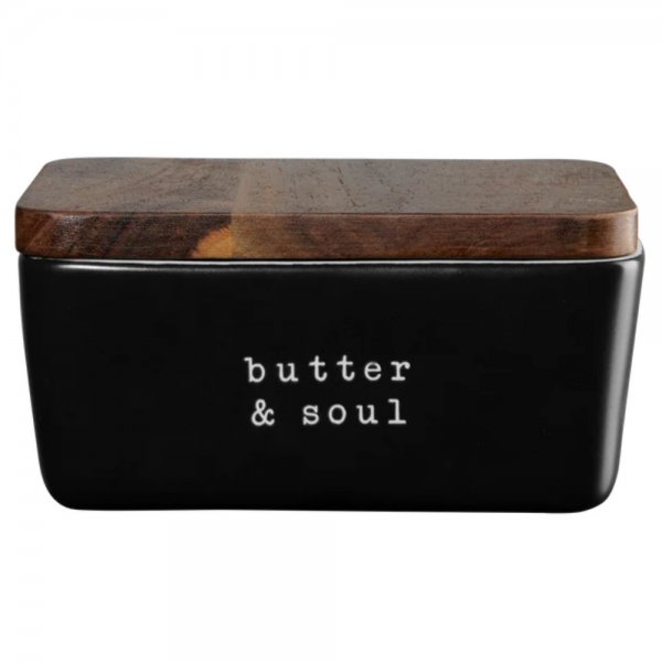 Butter dish hey! Butter & Soul Black by Asa