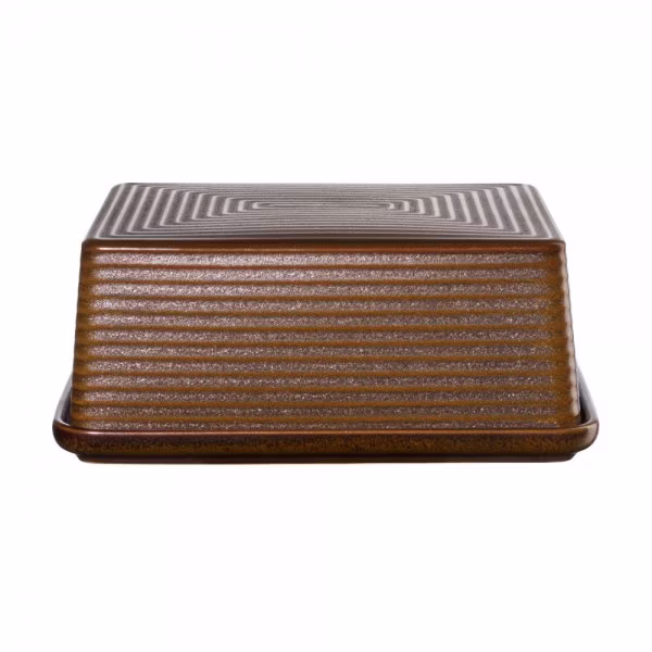 Butter dish kitchen‘art ceramic brown by Asa