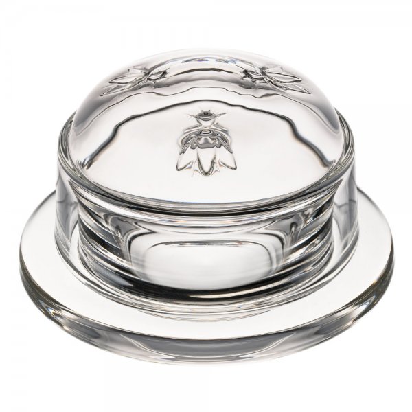 la-rochere butter dish jam jar Abeille Clear from La Rochère