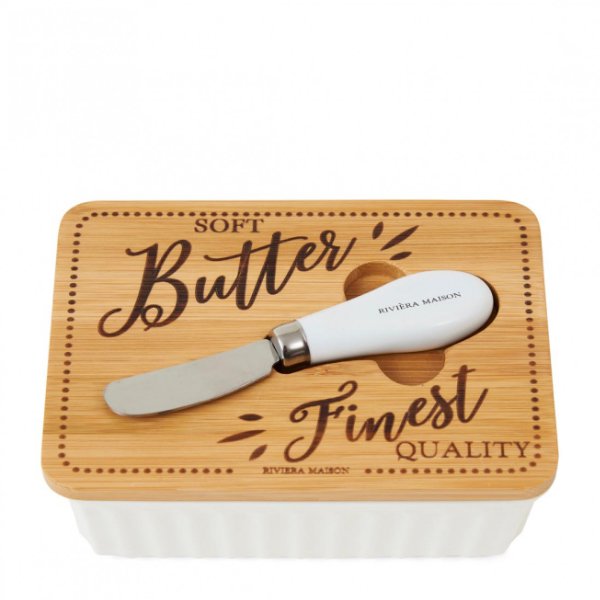 Rivièra Maison butter dish with knife Riviera Maison