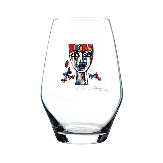 carolina-gynning Butterfly Messenger Water Glass