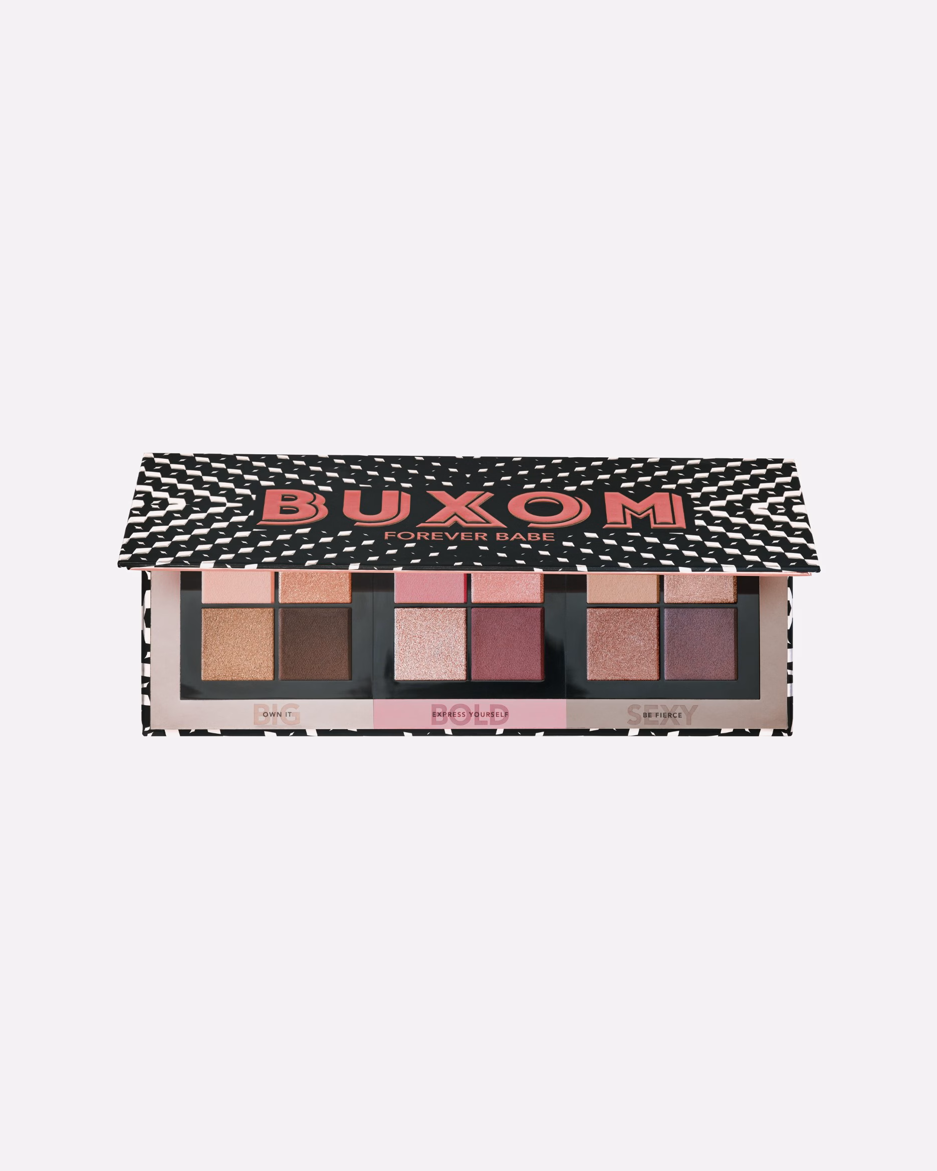 BUXOM Eyeshadow Forever Babe Eyeshadow Palette STAND OUT, FLAUNT IT, ATTITUDE, ALL IN, UNSTOPPABL