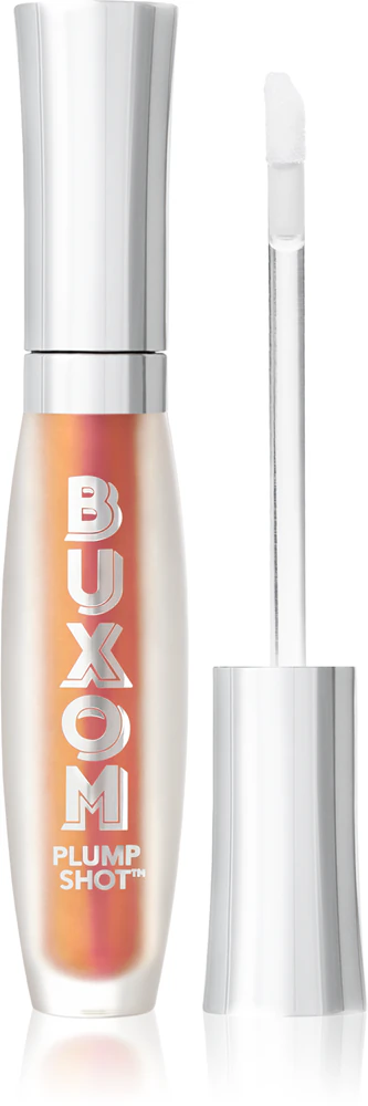 Buxom PLUMP SHOT™ COLLAGEN PEPTIDES ADVANCED PLUMPING MULTICHROME LIP SERUM Glitter lip gloss with an enlarging effect Farbton Starstruck Coral 4 ml