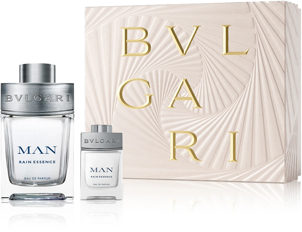 BVLGARI Man Rain Essence Gift Set for Men, 115 ml