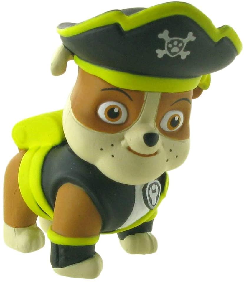Comansi Figura Paw Patrol Pirata Rubble 90183 Multicoloured