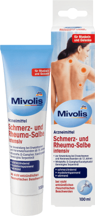 Mivolis Intensive pain and rheumatism ointment, 100 ml