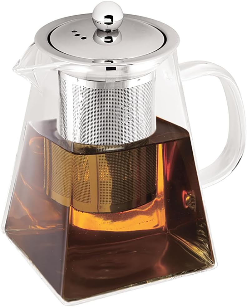 BERLINGERHAUS BH-7803 Teapot with Tea Strainer Thermal Glass 0.75 L