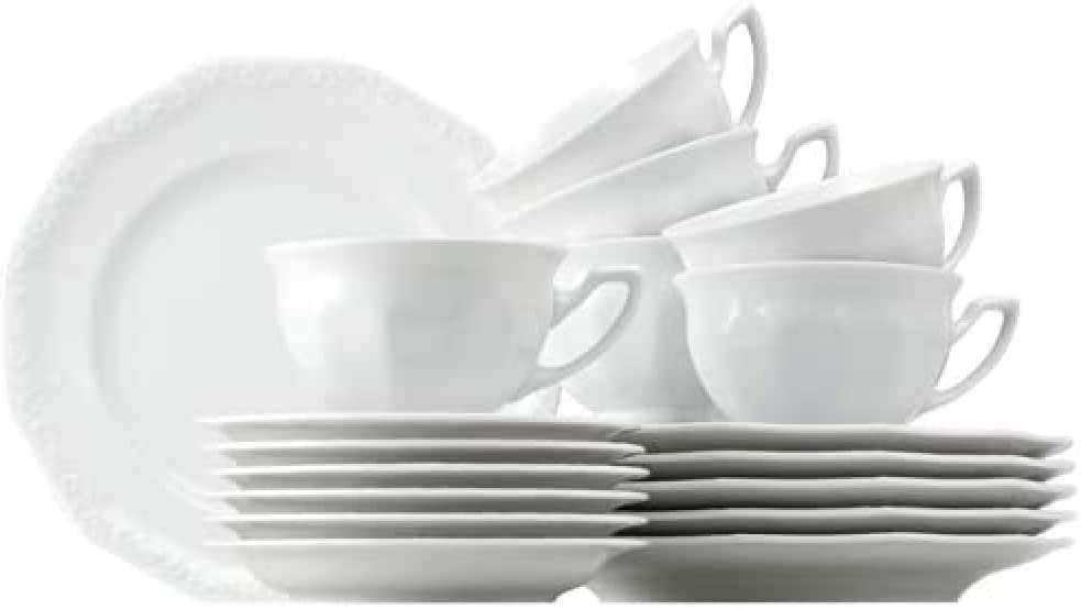 Rosenthal Maria 10430-800001-18735 Coffee Set 18 Pieces White