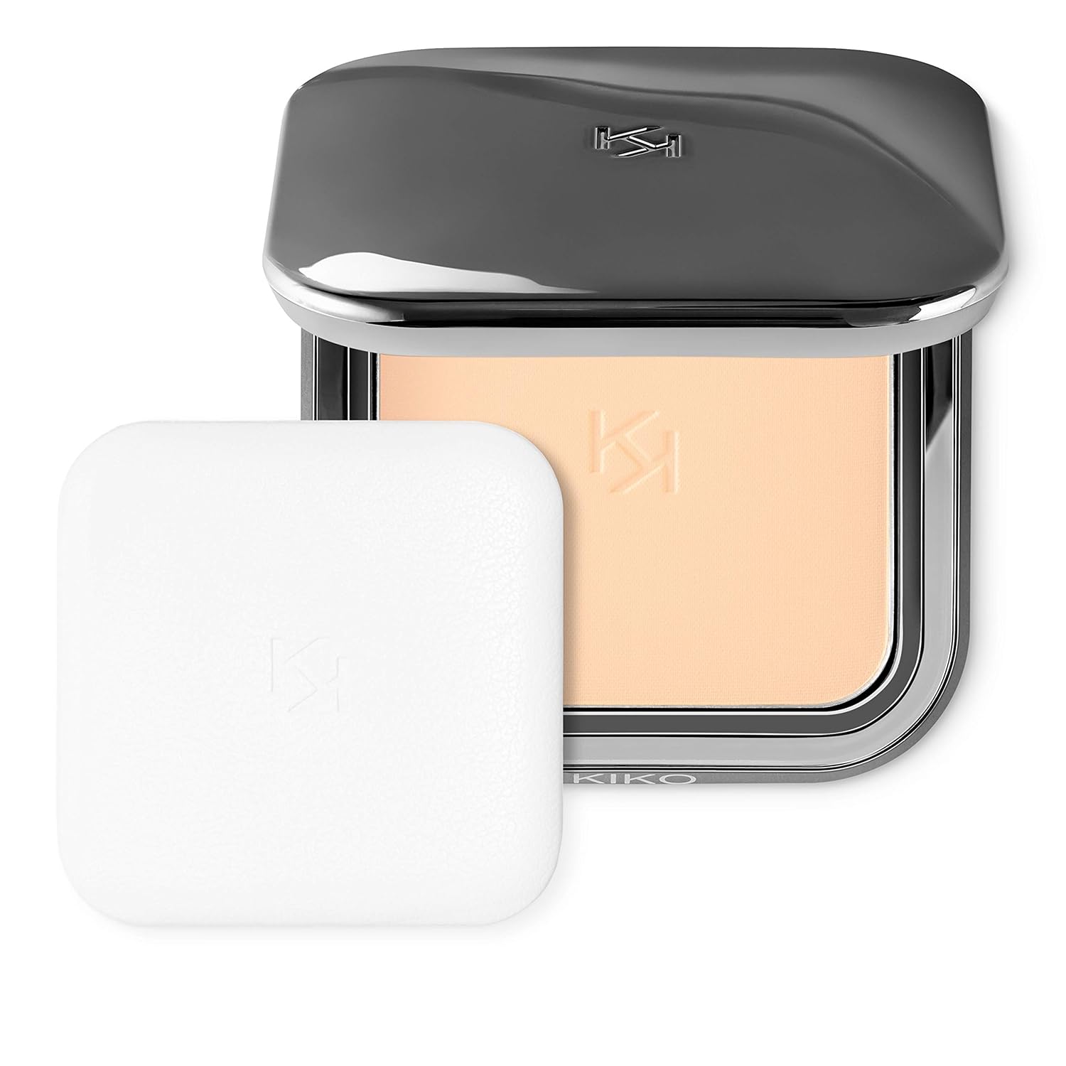 KIKO Milano Matte Fusion Pressed Powder 04 | Compact Powder with Natural Matte Finish