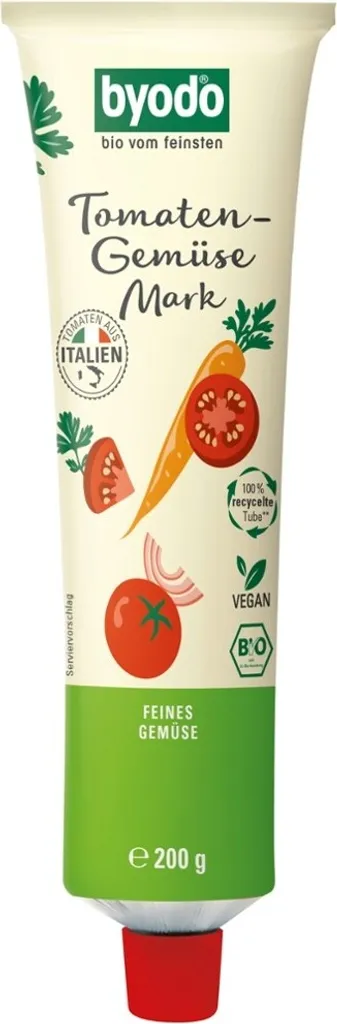 Byodo Tomato-Chamois Paste Double Fruit in a Tube (200g)