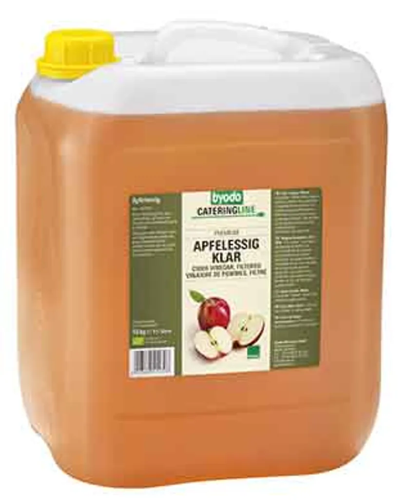 Byodo BYODOAApple Cider Vinegar 5% - clear filtered - 10l