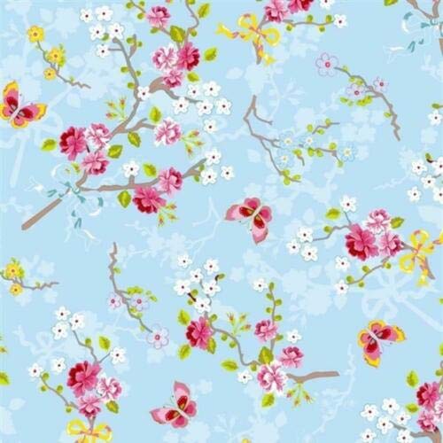 Eijffinger Pip Studio Wallpaper Chinese Rose Design 53 V Blue